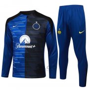 Tuta da Track di Felpa Inter 2024-2025 Blu