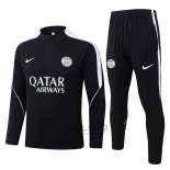 Tuta da Track di Felpa Paris Saint-Germain 2026-2027 Nero