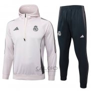 Tuta da Track di Felpa Real Madrid 2024-2025 Rosa