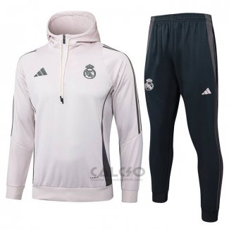 Tuta da Track di Felpa Real Madrid 2024-2025 Rosa