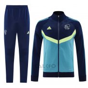 Tuta da Track di Giacca Ajax 2024-2025 Blu