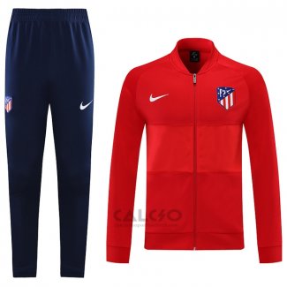 Tuta da Track di Giacca Atletico Madrid 2022-2023 Rosso