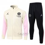 Tuta da Track di Giacca Paris Saint-Germain Jordan Bambino 2024-2025 Giallo