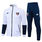 Tuta da Track di Giacca Sao Paulo 2024-2025 Bianco