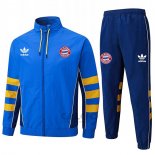 Tuta da Track di Giacca a Vento Bayern Monaco 2025-2026 Blu