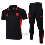 Conjunto Polo Bayern Monaco 2025-2026 Nero
