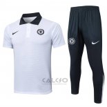 Conjunto Polo Chelsea 2025-2026 Bianco