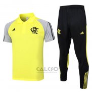 Conjunto Polo Flamengo 2024-2025 Giallo