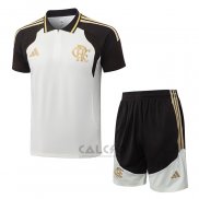 Conjunto Polo Flamengo 2026-2027 Crema