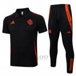 Conjunto Polo SC Internacional 2024-2025 Nero