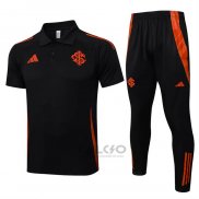 Conjunto Polo SC Internacional 2024-2025 Nero