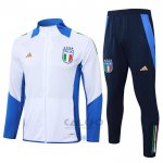 Giacca Italia 2024-2025 Bianco e Blu