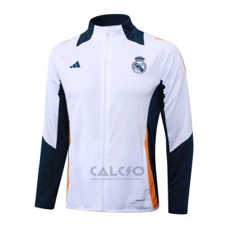 Giacca Real Madrid 2024-2025 Bianco