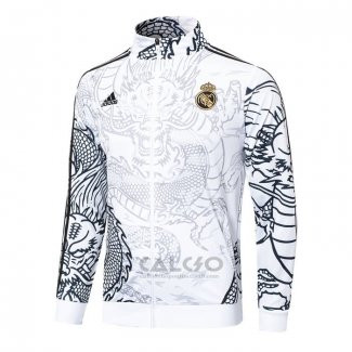 Giacca Real Madrid Dragon 2024-2025 Bianco