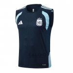 Maglia Allenamento Argentina Senza Maniche 2025-2026 Blu