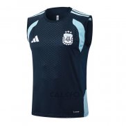 Maglia Allenamento Argentina Senza Maniche 2025-2026 Blu