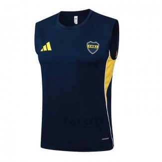 Maglia Allenamento Boca Juniors Senza Maniche 2025-2026 Blu