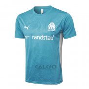 Maglia Allenamento Olympique Marsiglia 2024-2025 Blu