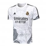 Maglia Allenamento Real Madrid Dragon 2024-2025 Bianco