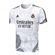 Maglia Allenamento Real Madrid Dragon 2024-2025 Bianco