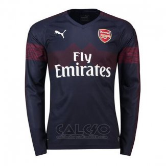 Maglia Arsenal Away Manica Lunga 2018-2019