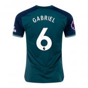 Maglia Arsenal Giocatore Gabriel Third 2023-2024