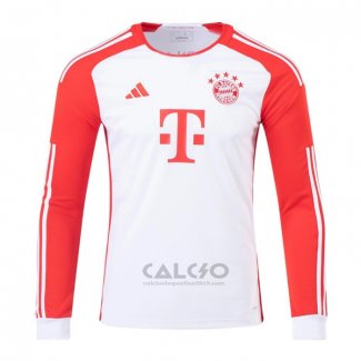 Maglia Bayern Monaco Home Manica Lunga 2023-2024