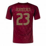 Maglia Belgio Giocatore Vermeeren Home 2024
