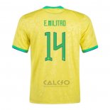 Maglia Brasile Giocatore E.militao Home 2022