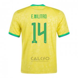 Maglia Brasile Giocatore E.militao Home 2022