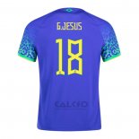 Maglia Brasile Giocatore G.jesus Away 2022