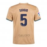 Maglia FC Barcellona Giocatore Sergio Away 2022-2023