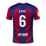 Maglia FC Barcellona Giocatore Xavi Home 2023-2024