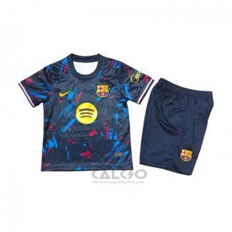 Maglia FC Barcellona Special Bambino 2026-2027 Nero Blu