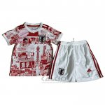 Maglia Giappone Anime Bambino 2024-2025 Rosa