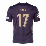 Maglia Inghilterra Giocatore Toney Away 2024