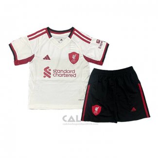 Maglia Liverpool Away Bambino 2025-2026