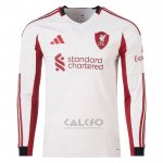 Maglia Liverpool Away Manica Lunga 2025-2026