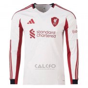 Maglia Liverpool Away Manica Lunga 2025-2026
