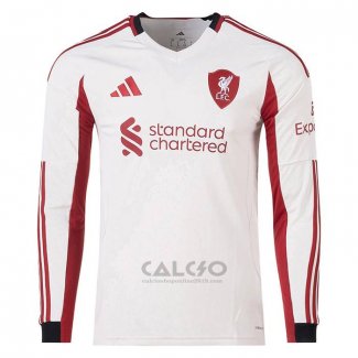 Maglia Liverpool Away Manica Lunga 2025-2026