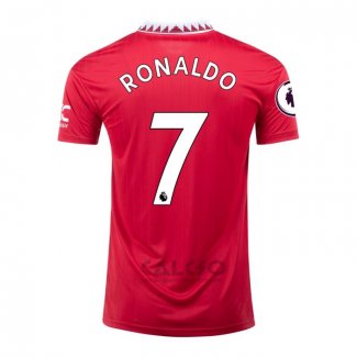 Maglia Manchester United Giocatore Ronaldo Home 2022-2023