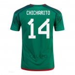 Maglia Messico Giocatore Chicharito Home 2022