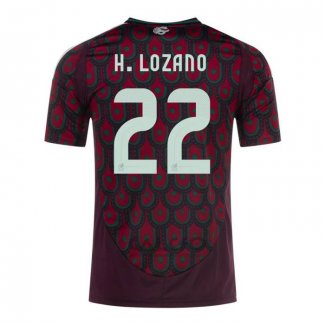 Maglia Messico Giocatore H.lozano Home 2024