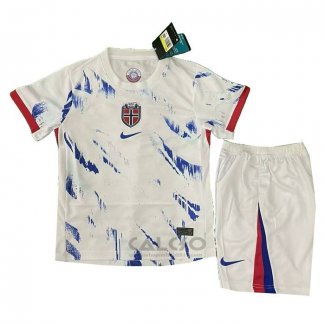 Maglia Norvegia Away Bambino 2024