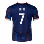 Maglia Paesi Bassi Giocatore Xavi Away 2024-2025