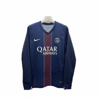 Maglia Paris Saint-Germain Home Manica Lunga 2025-2026