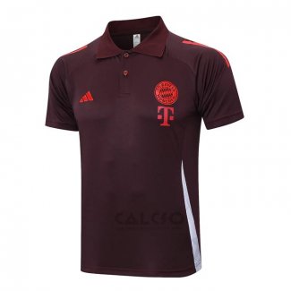 Maglia Polo Bayern Monaco 2024-2025 Rosso