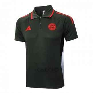 Maglia Polo Bayern Monaco 2025-2026 Verde Scuro