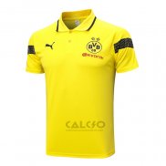 Maglia Polo Borussia Dortmund 2023-2024 Giallo