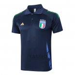 Maglia Polo Italia 2024-2025 Blu